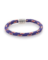 John Hardy | Multicolor Sailing Cord Station Bracelet for Men | Lyst