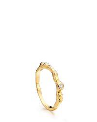 Monica Vinader | Metallic White Topaz Siren Band | Lyst