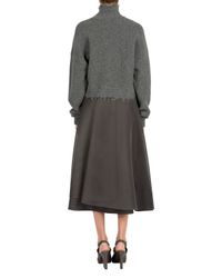 Dorothee Schumacher - Gray Cool Allure Pullover Turtle Neck 1/1 - Lyst