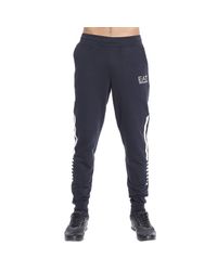 Giorgio Armani | Blue Sweater Sweatshirt Zip With Hood And Logo for Men | Lyst