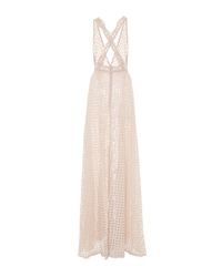 Luisa Beccaria | White Sleeveless Lace Dress | Lyst