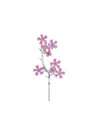 Tateossian - Sakura Pin With Pink Enamel And Swarovski Elements - Lyst