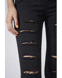 black ripped jamie jeans