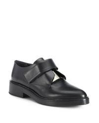 Vince | Black Wren Leather Oxfords | Lyst