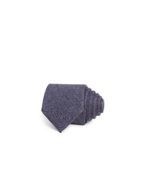 Armani | Blue Woven Jacquard Wool Classic Tie for Men | Lyst