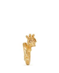Alexander McQueen | Metallic Skull Claw Ring | Lyst