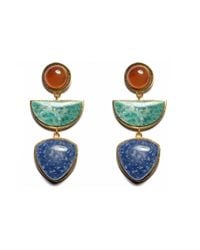 Lizzie Fortunato - Blue Beldi Earrings - Lyst
