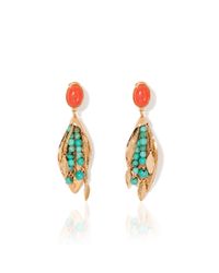 Aurelie Bidermann - Blue Monterosso Pendant Earrings - Lyst