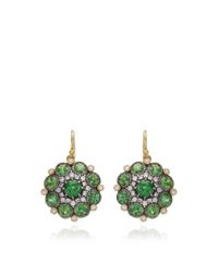 Arman Sarkisyan | Green Tsavorite and White Diamond Cupcake Earrings | Lyst