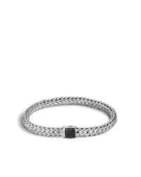 John Hardy | Black Classic Chain Small Bracelet | Lyst