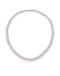 Adriana Orsini | Metallic Frozen All-around Collar Necklace | Lyst