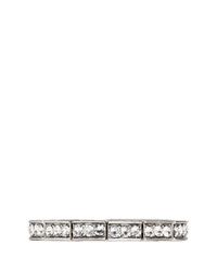 Philippe Audibert | Metallic Crystal Embellished Elasticated Bracelet | Lyst