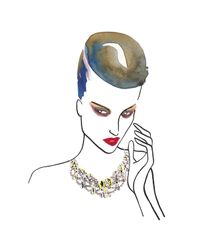 Tom Binns | Metallic Marbled Necklace | Lyst