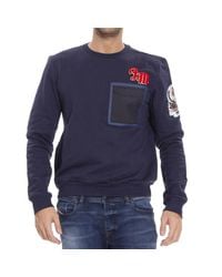 Frankie Morello | Blue Sweater for Men | Lyst