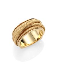 Marco Bicego | Metallic Cairo 18k Yellow Gold Five-strand Band Ring | Lyst