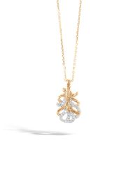 John Hardy | Metallic Classic Chain Small Drop Pendant | Lyst
