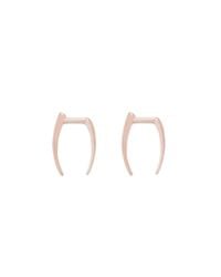 J.Crew | Metallic Gabriella Artigas 14k Gold Infinite Tusk Earrings | Lyst