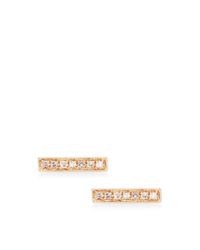 Dana Rebecca | Yellow Sylvie Rose Earrings in 14k Rose Gold | Lyst