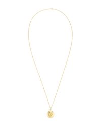 Monica Rich Kosann | Metallic 18k Yellow Gold Round Burst Locket | Lyst