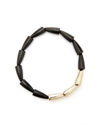 Vhernier | Black Calla Ebony Rose Gold Necklace | Lyst