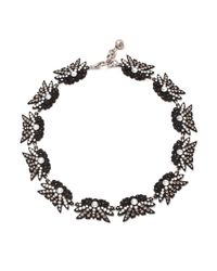 Lulu Frost - Black Larkspur Necklace - Lyst