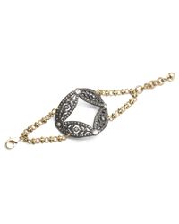 Lulu Frost - Metallic Art Deco Bracelet #13 - Lyst
