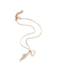 Lulu Frost - Metallic Wisteria Charm Necklace - Lyst