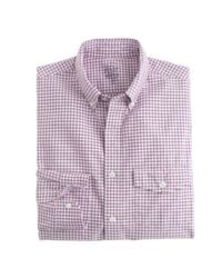 J.Crew | Purple Slim Lightweight Oxford Shirt In Summertime Gingham for Men | Lyst
