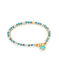 Astley Clarke | Blue Biography Turquoise, Apatite & Amazonite Be Very Cool Beaded Friendship Bracelet | Lyst