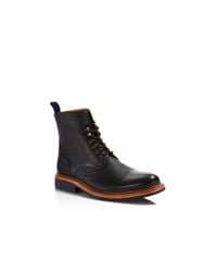 Hardy Amies | Black Cap Toe Boots for Men | Lyst