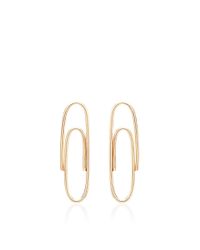 Lauren Klassen | Metallic Paperclip Earrings | Lyst