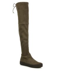 Stuart Weitzman | Brown Playtime Ultra-stretch Over-the-knee Boots | Lyst