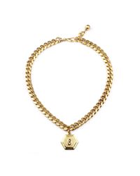 Lulu Frost | Metallic Victorian Plaza Charm Number Necklace #6 | Lyst