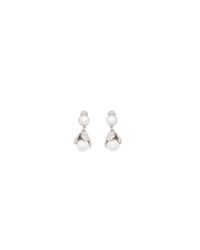 Balenciaga | Metallic Eugenia Drop Earrings | Lyst