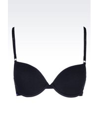 Emporio Armani | Black Push-up Bra | Lyst