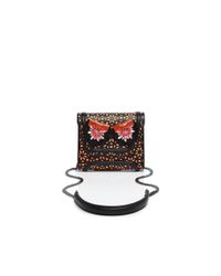 Yliana Yepez | Black Mini Giovanna Laser Cut Shoulder Bag | Lyst