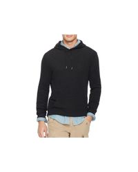 Pink Pony | Black Polo Waffle Knit Hoodie for Men | Lyst