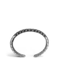 John Hardy | Naga Kick Cuff With Black Sapphire | Lyst