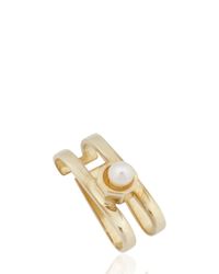 Maria Francesca Pepe | Metallic Orbital Ear Cuff | Lyst