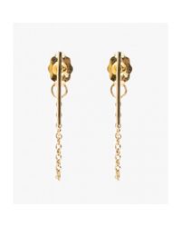 Catbird | Metallic Ballerina Earrings | Lyst