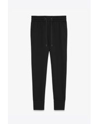 Helmut Lang | Black Curved Leg Joggers | Lyst