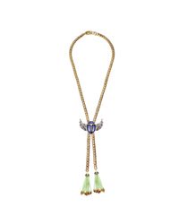 Lulu Frost | Multicolor Eternal Life Tassel Necklace | Lyst