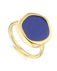Monica Vinader | Blue Atlantis Gem Ring | Lyst