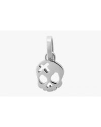 Tateossian | Metallic Tokyo Skull Charm In Silver for Men | Lyst