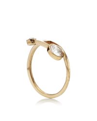 Sehti Na | Metallic White Sapphire Parallel Planet Ring | Lyst