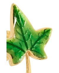 Alison Lou | Green Tiny Ivy Stud | Lyst