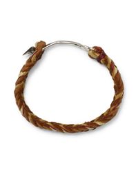 Club Monaco | Brown Scosha Arrow Leather Bracelet for Men | Lyst