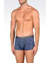 Emporio Armani | Blue Boxers for Men | Lyst