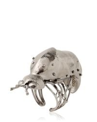 Vernissage Jewellery | Metallic Fire Fly Articulated Ring for Men | Lyst