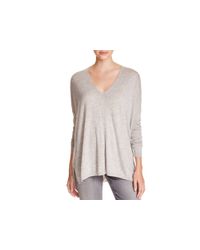 VINCE | Gray V-neck Sweater | Lyst